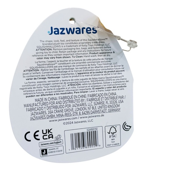 85TH Anniversary The Wizard Of OZ 8" Plush SquishMallow - The Cowardly Lion - Picture 10 of 14